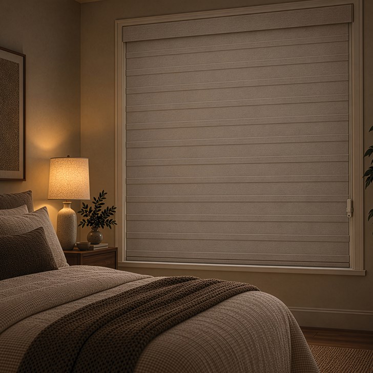 Color: Seaside; Opacity: Room Darkening; Lift: Continuous Corded Loop