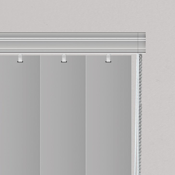 Color: Magnum Headrail; Fold Style: N/A; Lift: Cord and Chain