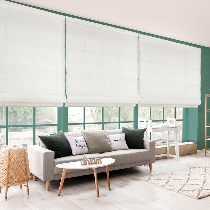 Color: Francesa White; Lift: Cordless