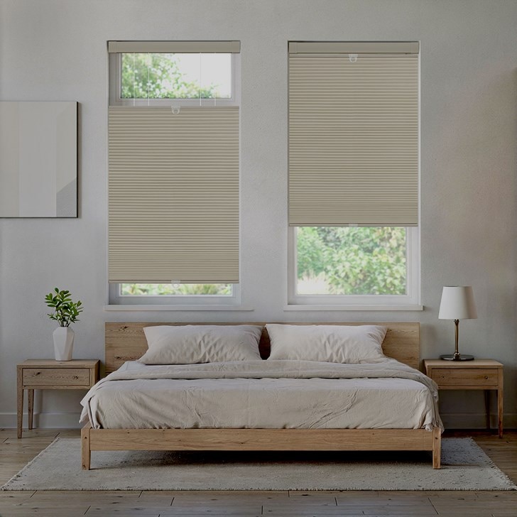 Color: Beige; Lift: Top-Down Bottom-Up