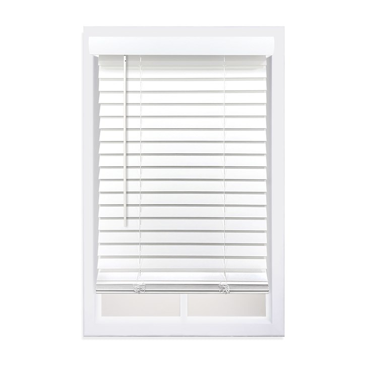 Color: White; Lift: Cordless