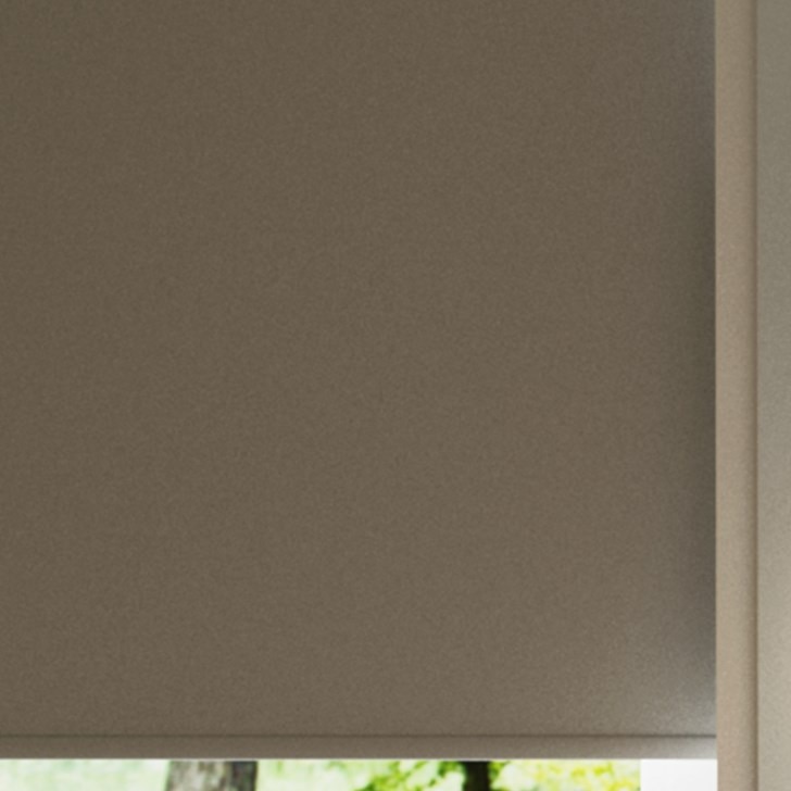 Color: Catania Mist; Bottom Rail: Square Hem Bar; Light Blockers: Grey