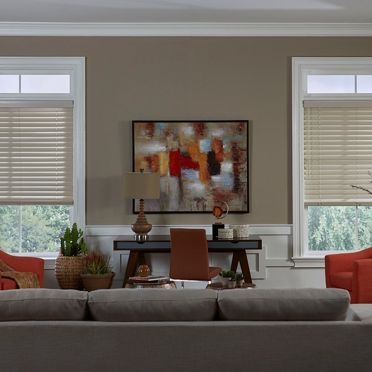 The Premium 2 1/2 Inch Wood blinds.livees in a variety of colors, lift/tilt options, and more. To explore options, click on the “customize and buy” button to configure your product. Color: Antique White 127
