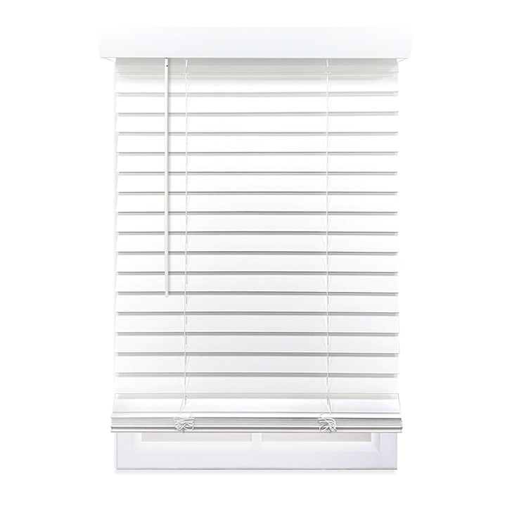 Color: White; Lift: Cordless