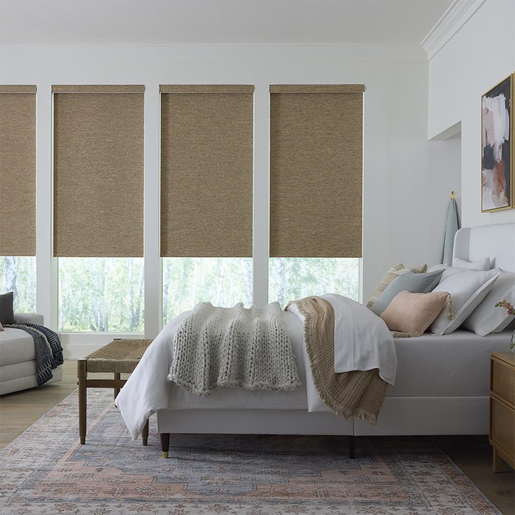 Color: Monte Vista Prarie Sky; Headrail: Cassette Valance; Bottom Rail: Heat Sealed